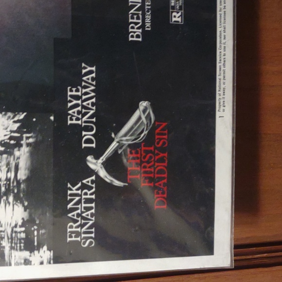 The first deadly sin movie card theater poster advertising litho 1980 lobby card - Picture 3 of 12